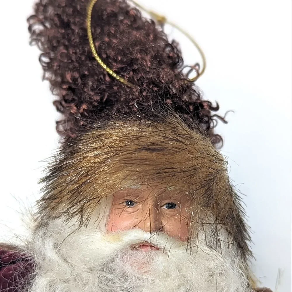Fur & Fiber St Nicholas Christmas Tree  Ornament